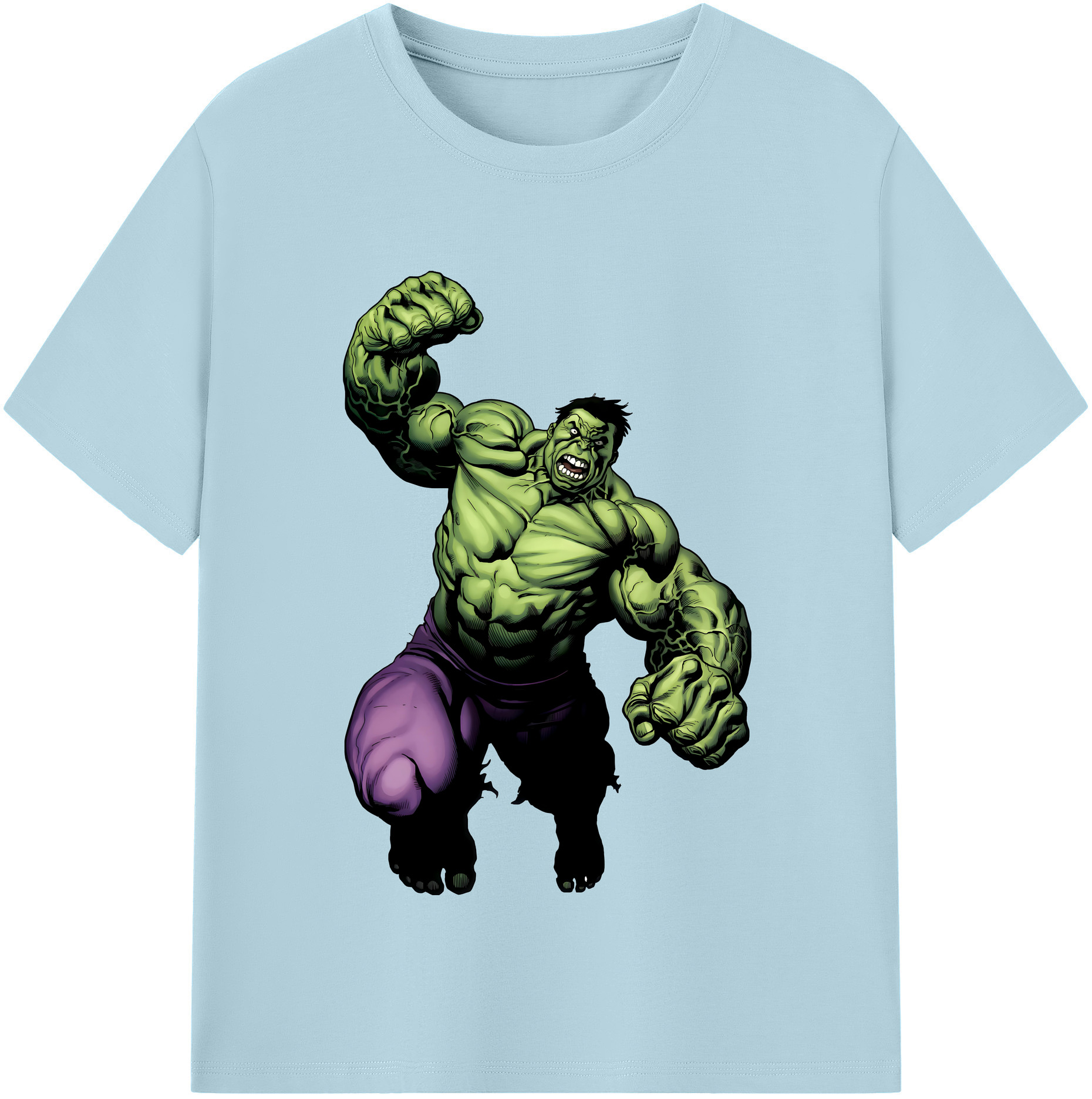 （画像用） アベンジャーズ The Avengers 綿100％半袖Tシャツ（フロントプリント）